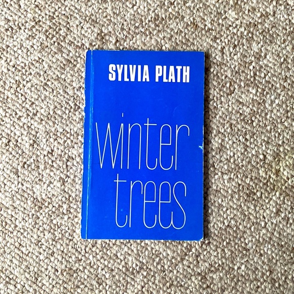 Other Paperback Book Vintage Sylvia Plath Winter Trees Poetry Poshmark